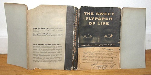 Roy DeCarava Langston Hughes The Sweet Flypaper Of Life 1955 Gravure HC DJ 1st - Picture 2 of 3
