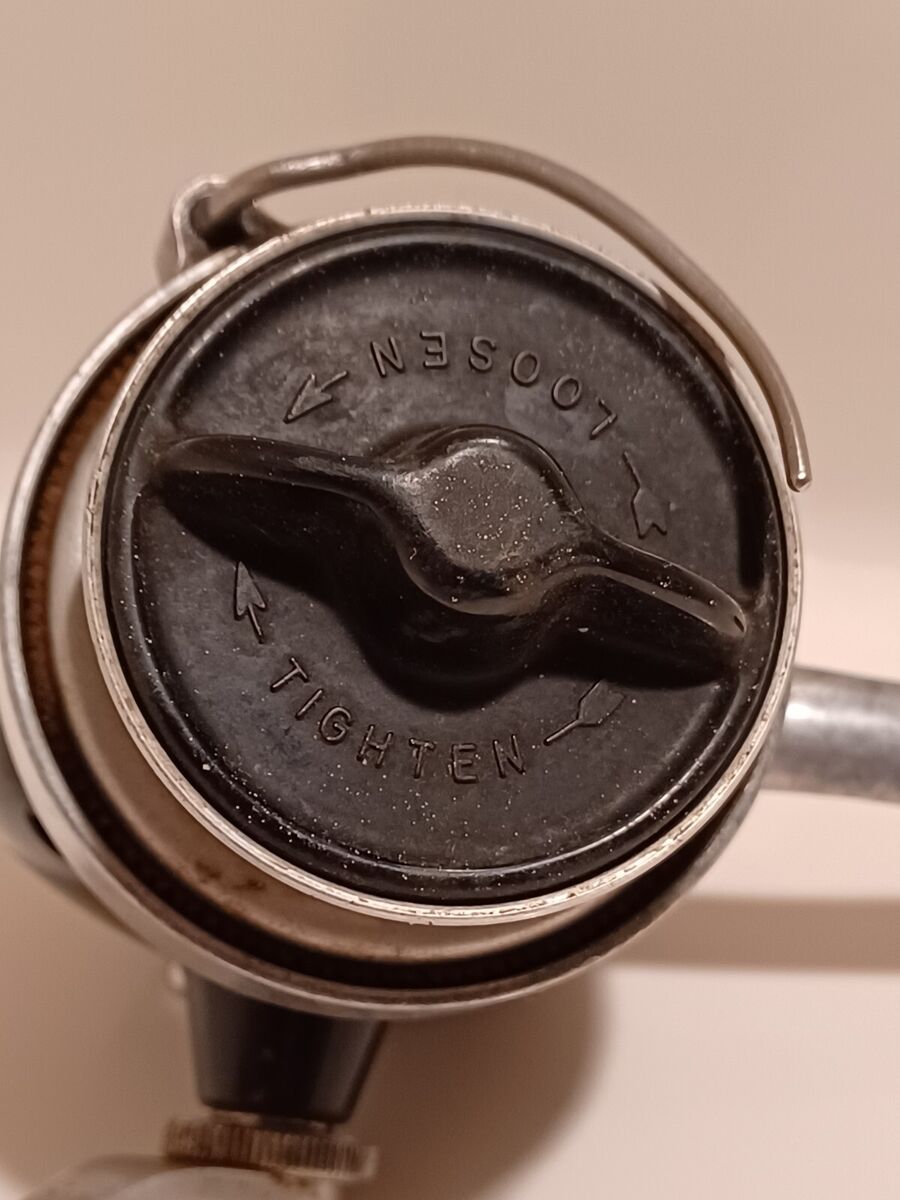 Vintage Airex Bache Brown Spinster Fishing Spinning Reel Vintage Airex Bache Brown Spinster Fishing Spinning Reel