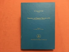 Magnetism & Magnetic Materials - 1976 - AIP Conference Proceedings #34 - HB