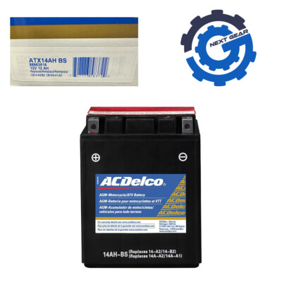 New OEM AcDelco Sealed AGM Battery Polaris Motorcycle Yamaha