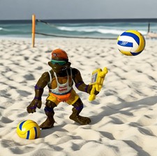Spike N Volley Don 1996 Tmnt Donatello Ninja Power Tortugas | Cuotas sin interés