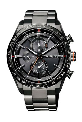 Citizen AT8185-62E Atessa Eco Drive Radio Watch Japan Domestic Version New