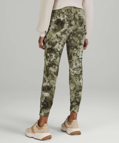 Lululemon Ready to Rulu High Rise Jogger Diamond Dye Sage Olive Track Pant Sz 6 - Picture 2 of 8