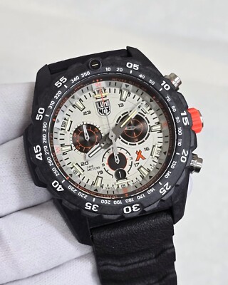 LUMINOX 'Bear Grylls Survival' Chronograph w/Compass Men's