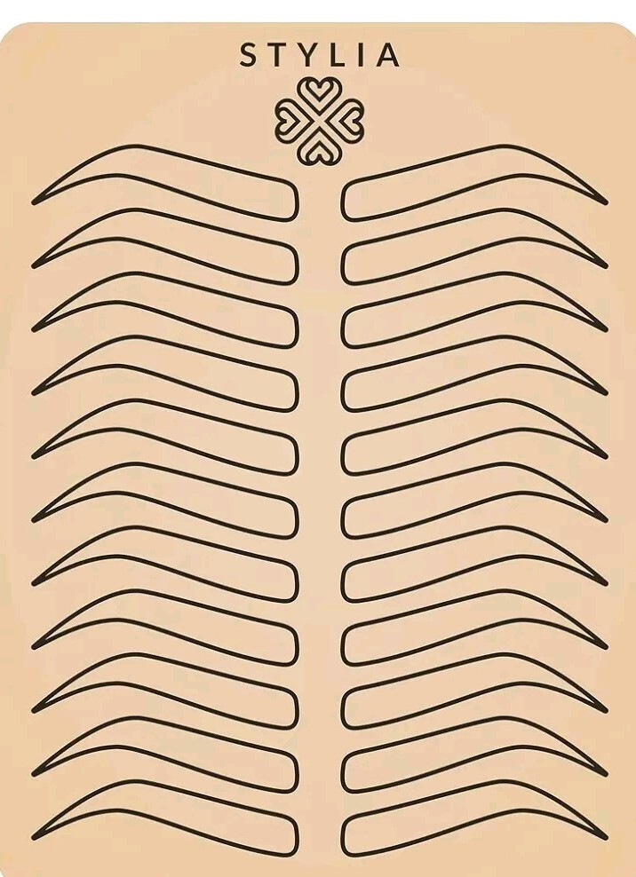 STYLIA MICROBLADING SHEETS 5 PACK New/Sealed