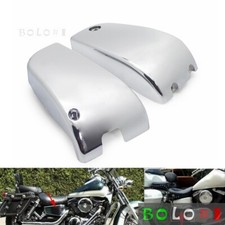 Motorcycle Left & Right Battery Side Covers Black For T120/T120 Black