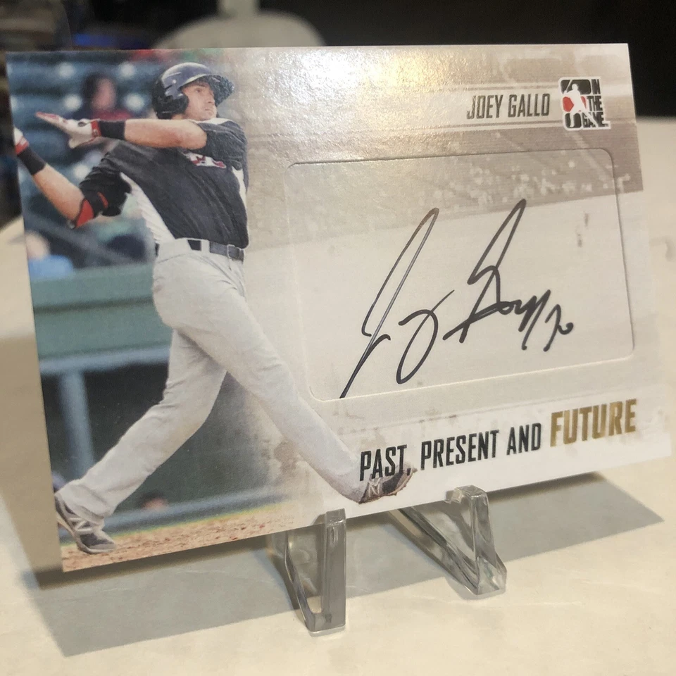 2013 In The Game Past Present & Future Auto Joey Gallo Texas Rangers - Image 2 of 4