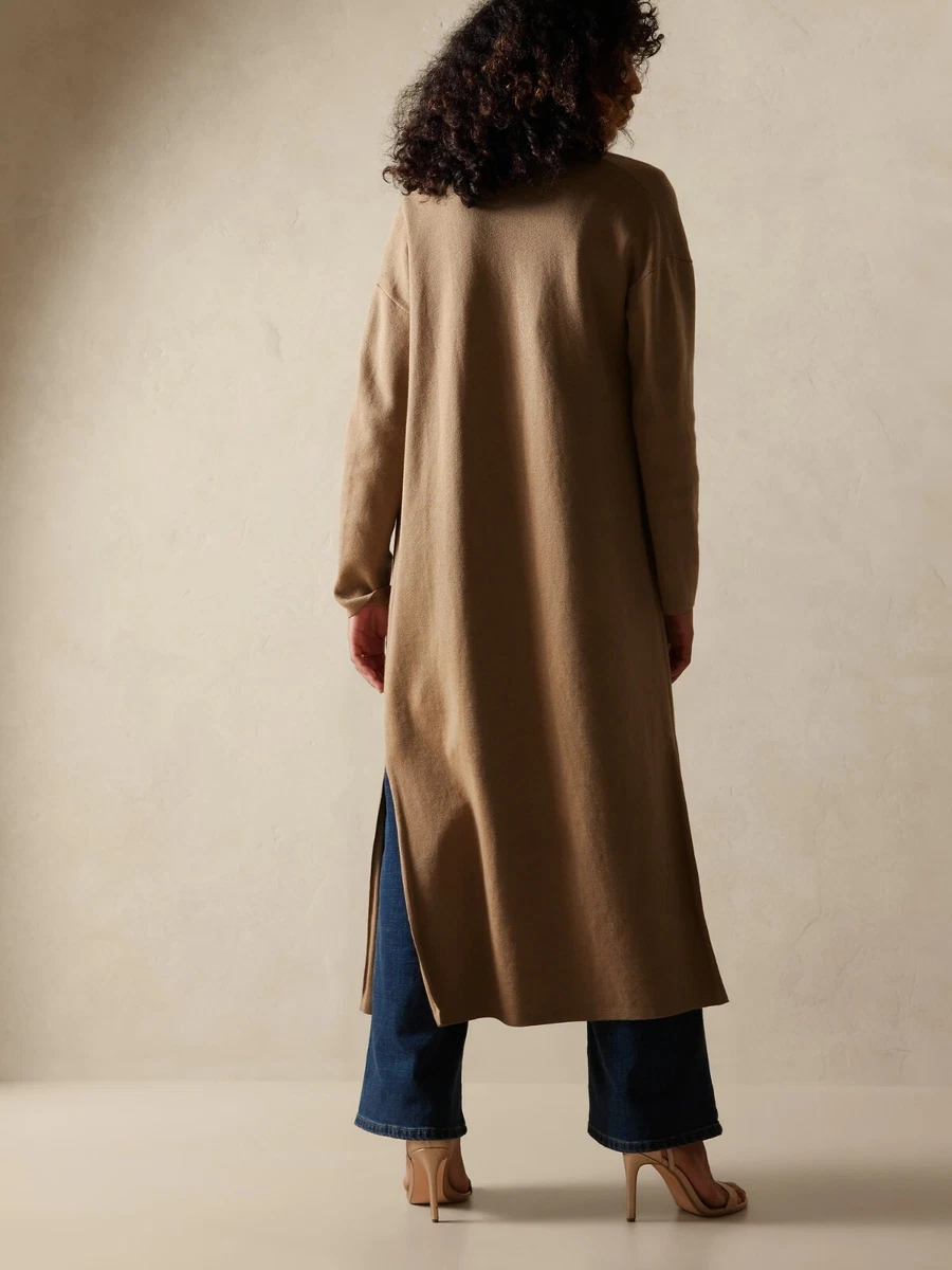 Super long open store front duster