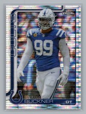 2025 Topps Chrome Football #133 DeForest Buckner Pulsar Refractor