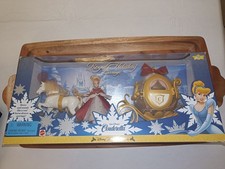 Vintage Walt Disney Cinderella Royal Holiday Carriage 1998 Mattel Toy Princess