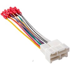 Car Radio Harness W/Wire Connector Butt for 1999-2002 GMC Chevy Chevrolet Sie...