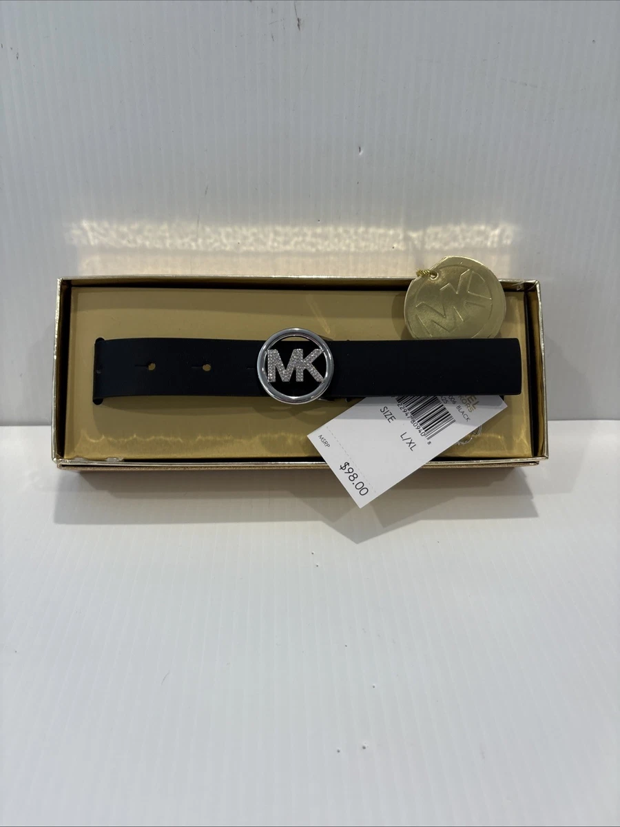 Michael Kors Faux Leather Black Belts for Women for sale | eBay display picture 3
