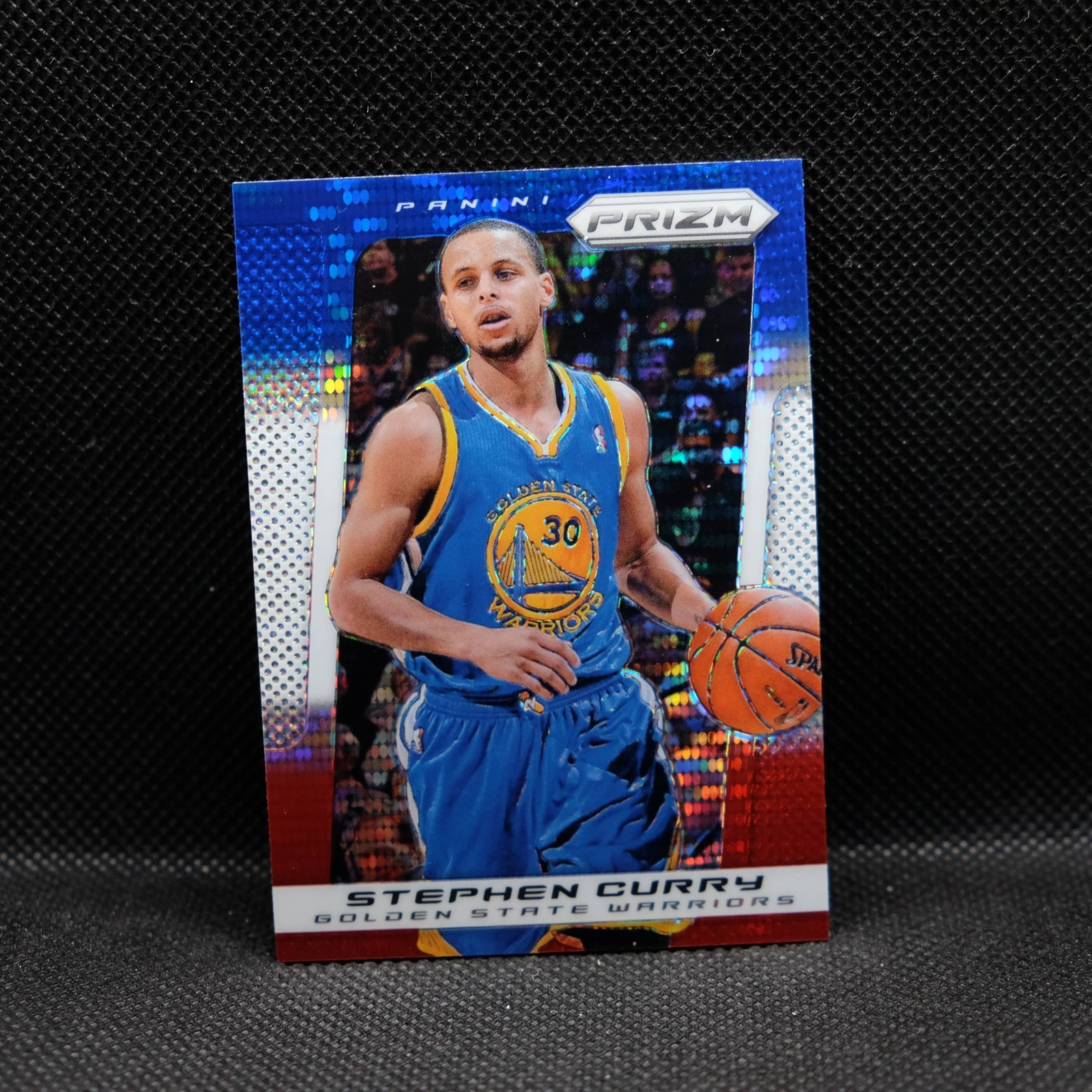 2013-14 Stephen Curry Prizm #50 Red White Blue Pulsar Prizm