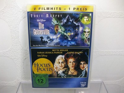 2 Filme DVD: Die Geistervilla (2003) + Hocus Pocus (1993) mit Eddie Murphy...