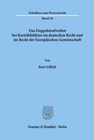 Das Doppelstrafverbot Bei Kartelldelikten Im Deutschen Recht Und Im Recht Der Eu