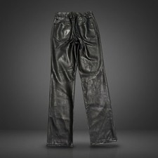 Good American Faux Leather Pants Womens 4 27 Black High Rise Slim Leg GL000T