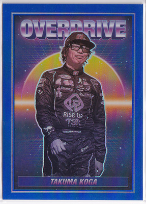 2023 Panini Chronicles Overdrive Blue #6 Takuma Koga /199 RC