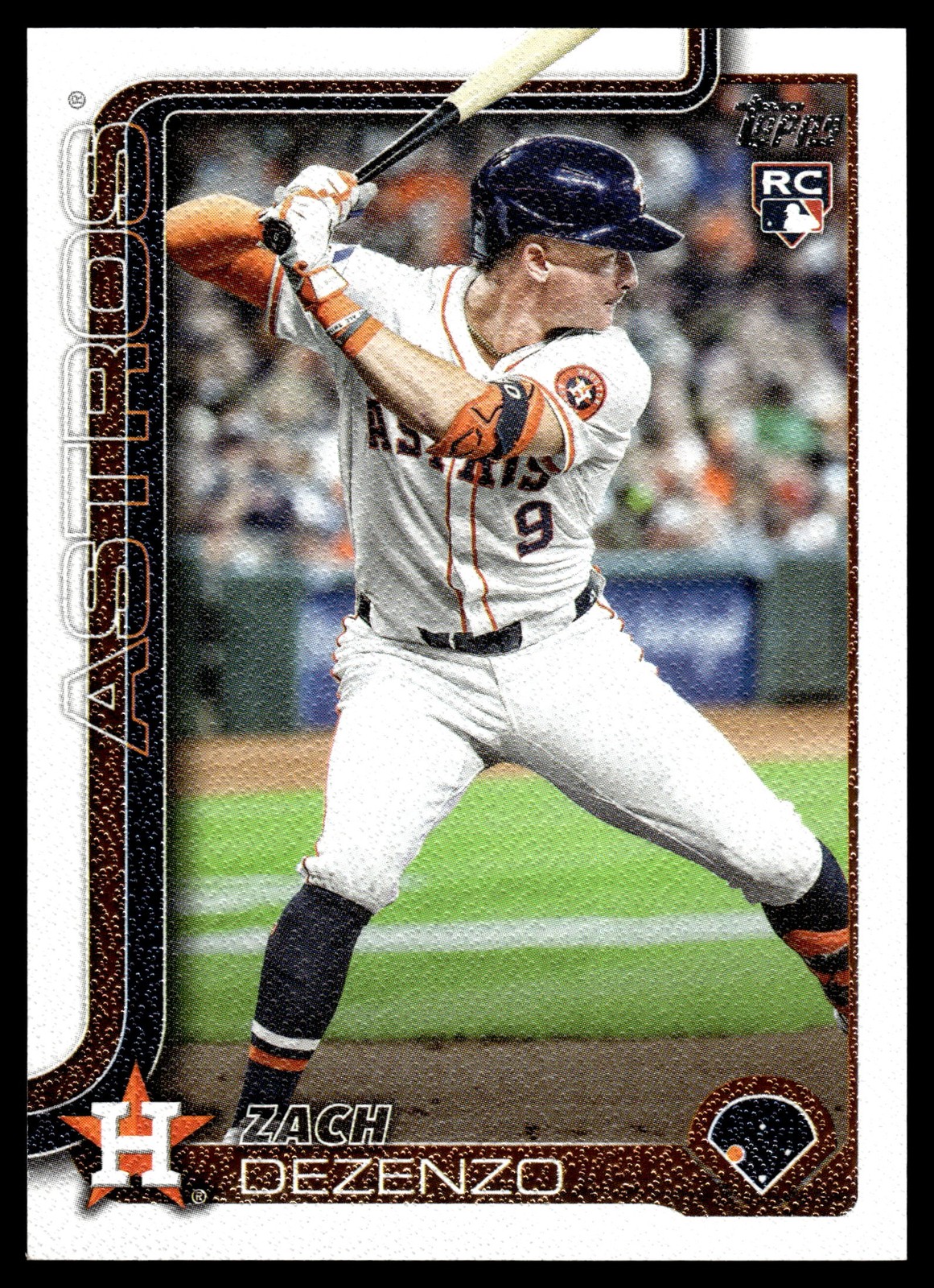 2025 Topps #89 Zach Dezenzo Canvas #/50 Houston Astros