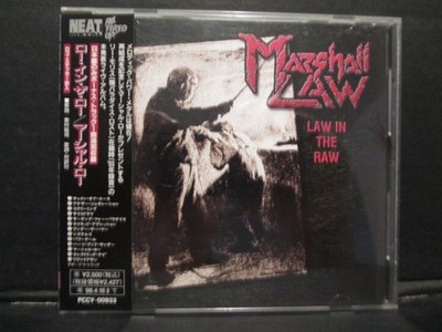 Marshall Law - Law In The Raw Rare Japan Edition OBI