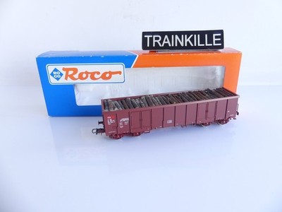 47215 ROCO HO DREHGESTELL-KIPPWAGEN SBB CFF 1084-4 MIT BELADUNG