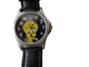 WB 1997 Looney Tunes Tweety Bird MOOD Watch by Fossil