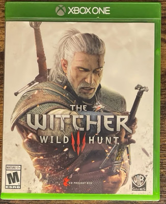 The Witcher 3 Wild Hunt XBox One Video Game 2-Disc w/ Manual X1-1-479