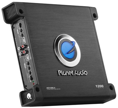 Planet Audio AC1200.4 Anarchy Series 4 Channel Class A/B Car Amplifier - 1200...