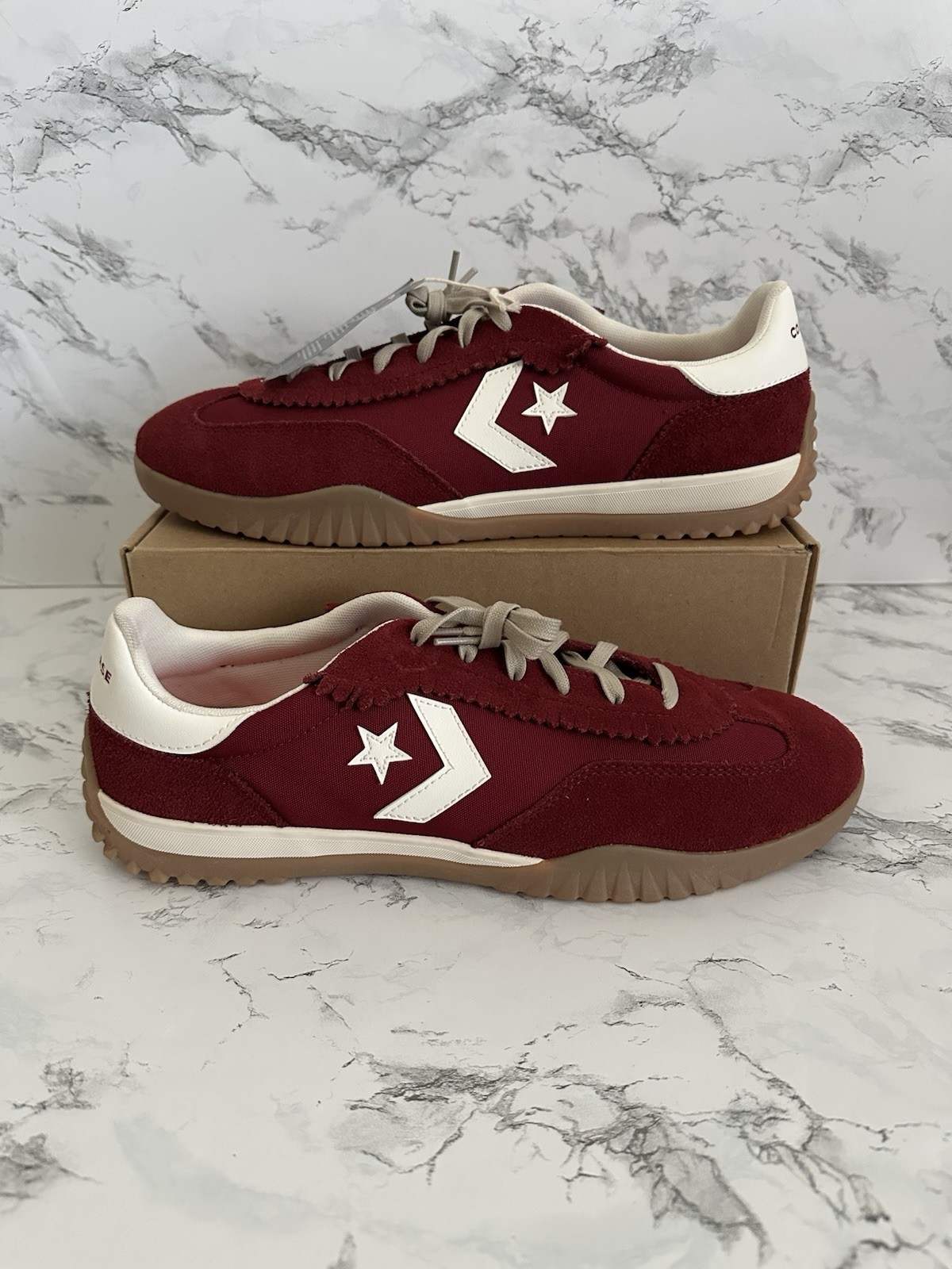 Converse Run Star Suede Back Alley Brick Trainer Low Shoes Sneaker Men&rsquo;s Size 12