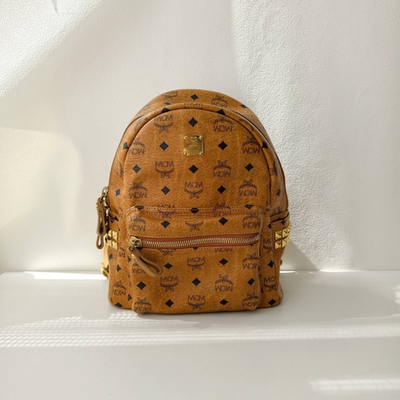 #ad MCM Pre Owned Authentic Backpack Classic Visetos material $1015.20
