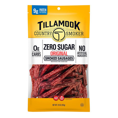 Keto Friendly Zero Sugar Smoked Sausages, Original, 10 Ounce