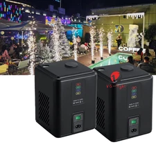 2PC Stgae Special Effect Mini 350W Remote Cold Fireworks Machine for Wedding DJ