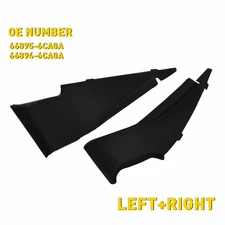 Pair for Nissan Altima 19-2021 Front Windshield Wiper Side Cowl Extension Trim H