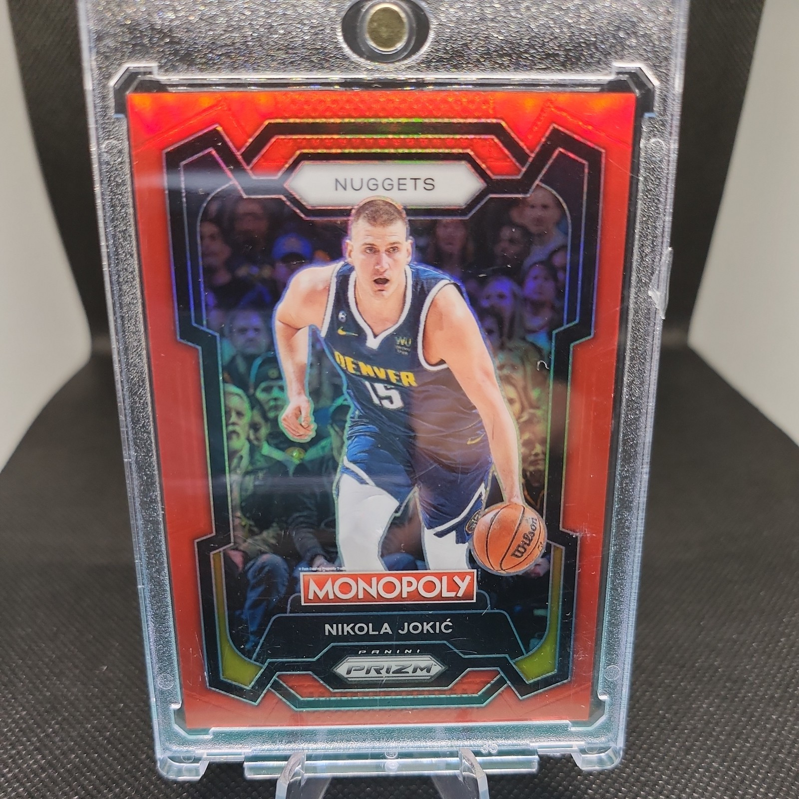 2023 Nikola Jokic /99 Panini Prizm Monopoly #1 Red