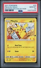 2021 POKEMON MCDONALD'S COLLECTION #25 PIKACHU-HOLO PSA 10 on eBay