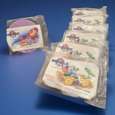McDONALD'S ASTRONAUTS HAPPY MEAL LOT OF 7 LUNAR ROVER SATELLITE DISH SEALED 1991