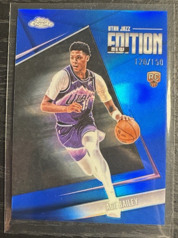Topps Chrome Update Ace Bailey New Edition Blue /150 #GR-5