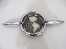Original 1955 Oldsmobile Fiesta 88 98 Chrome Hood Emblem Ornament 566353 55 Olds