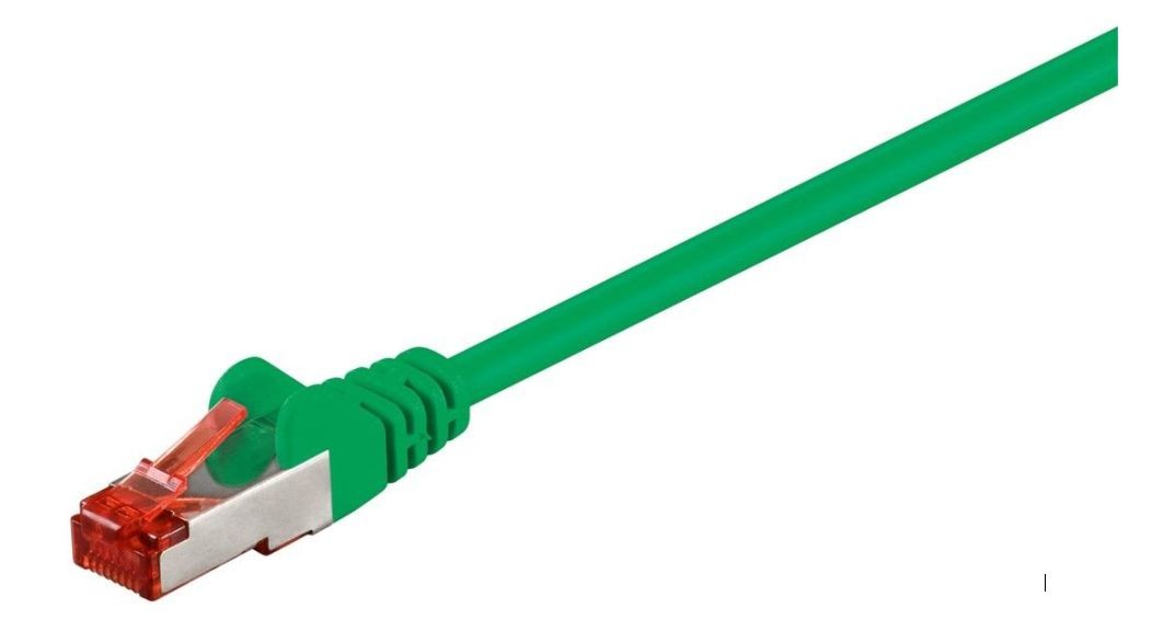 MicroConnect SSTP650G S/FTP CAT6 50m Green LSZH