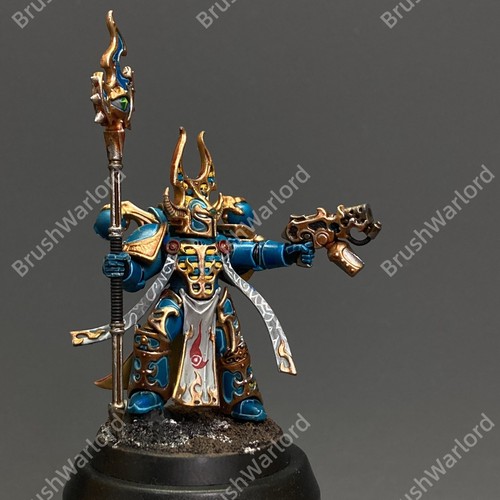 Warhammer 40K PRO-PAINTED Thousand Sons Rubric marines Miniature model Army - Picture 3 of 14