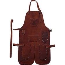 Flexible and Tough Velvet Welding Apron Suitable for Various Applications