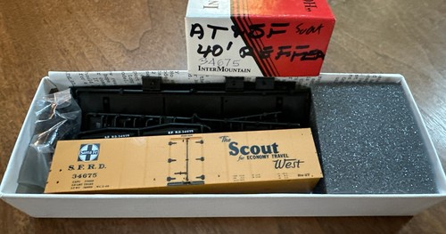 Intermountain HO Kit Longs Modelo Refrigerador Coche Santa Fe 'The Scout' 34675 NY | Zustand: New