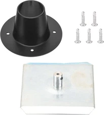 2" DROP FUNNEL FOR DEER FEEDER, HEAVY DUTY, 6V SPINNER PLATE FOR DEER FEEDER W