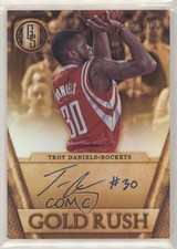 2014-15 Panini Gold Standard Gold Rush 22/199 Troy Daniels #3 Auto 0dt