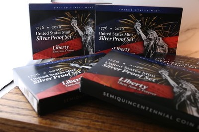  1776 - 2026 S United States Mint Silver Proof Set 250th Anniversary 2026 Penny