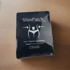 SlimPatch 100% Natural Ingredients Weight Loss Patches 3 Months