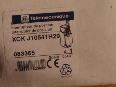 Telemecanique Sensors Positionsschalter XCKJ10541H29 NEU/OVP 083365