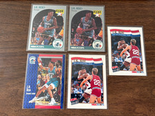J.R. Reid 7 Rookie lot 1990-91 1991-92 NBA Hoops Fleer Upper Deck Skybox Hornets