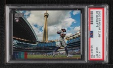 2020 Stadium Club Base Bo Bichette (CN Tower in Background) PSA 10 GEM MT hg6