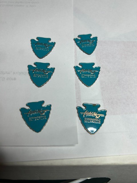 Apache Stronghold Golf Club Arrow Shaped Ball Markers