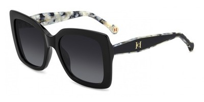 Carolina Herrera HER 0258/G/S BLACK/DARK GREY SHADED 54/20/140 women Sunglasses
